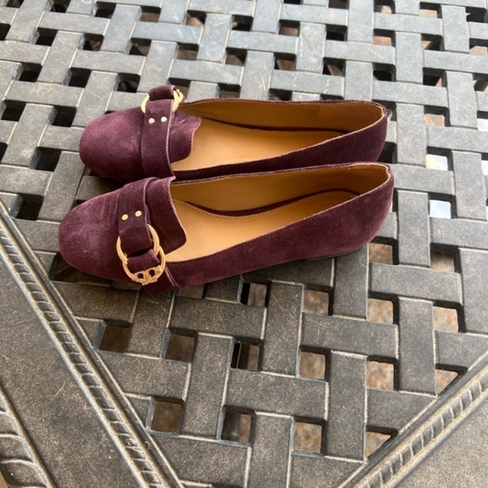 Tory Burch Suede Loafers - Picture 14 of 14